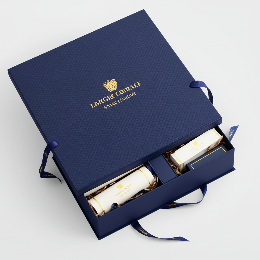 Custom packaging options for corporate gifts