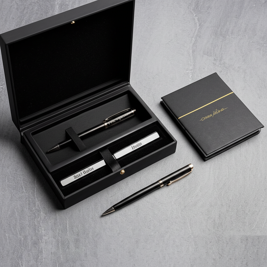 Custom printing and engraving for corporate gifts